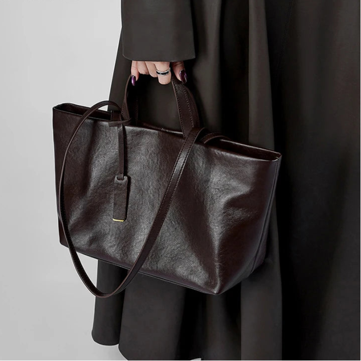 Mulheres natural couro de vaca retro sacos de ombro senhora moda real saco feminino design alta capacidade luxo viajar bolsa